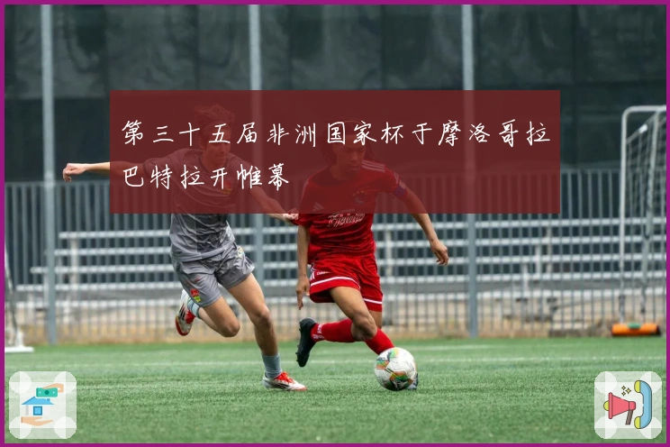 第三十五届非洲国家杯于摩洛哥拉巴特拉开帷幕